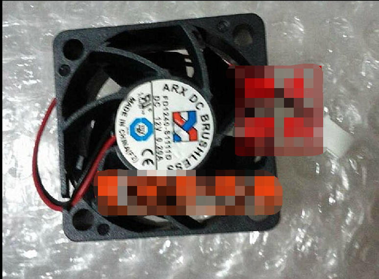 ARX FD1240-S1111D DC12V 0.20A 4020 4CM 40mm 40x40x20mm 2Wire 2Pin Cooling Fan