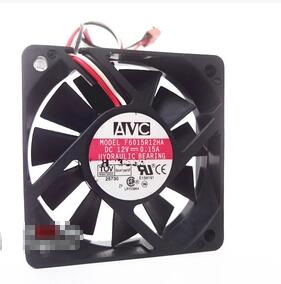 AVC C6015R12LA DC12V 0.15A 60*15mm 6CM 60mm 60x60x15mm 3Pin 3Wire Chassis Case Cooling Fan