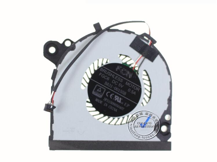 New Samsung NP905S3K NP910S3K NP905S3L NP910S3L FCN FGC6 DFS150005040T BA31-00155B CPU Cooling Fan