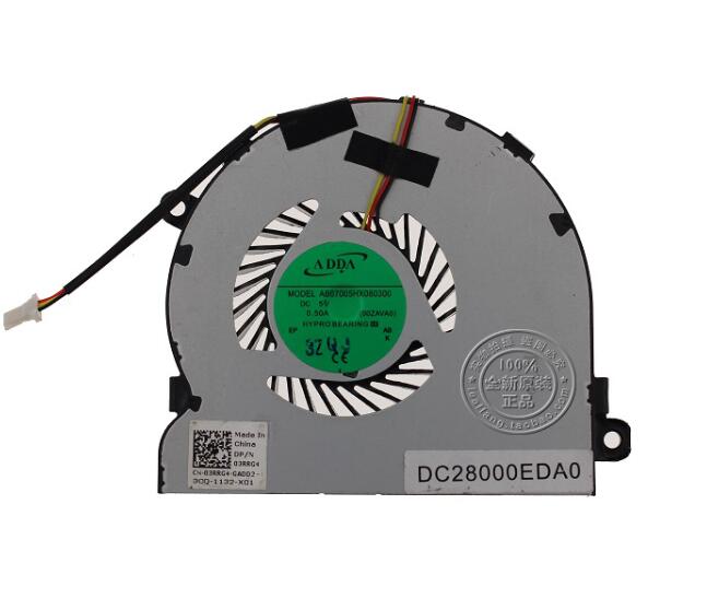 New For Dell Inspiron 15 5547 Ins15M-1528 5000 INS14MD-1628S AB07005HX0B0300 03RRG4 DC28000EDA0 Cooling Fan