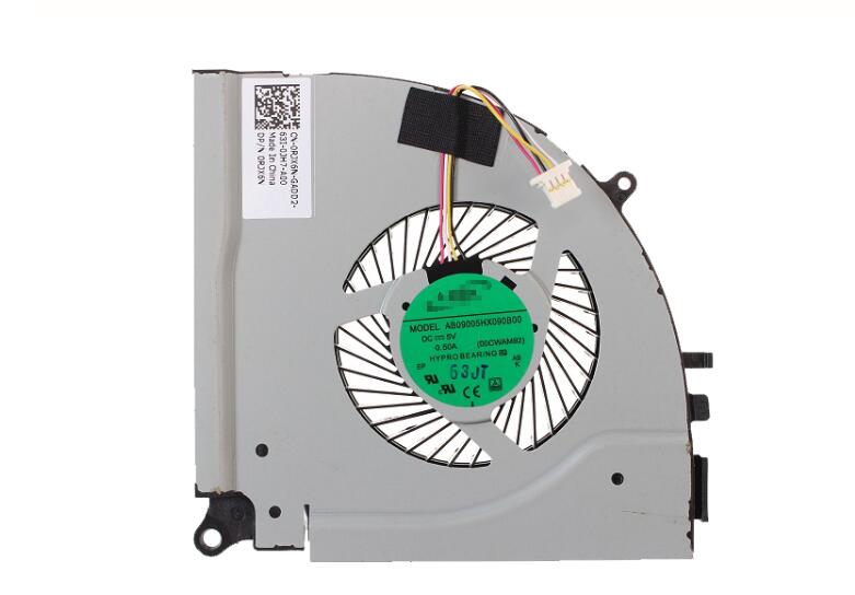 New DELL Inspiron I5 Ins15 7000 7557 7559 0RJX6N RJX6N ADDA AB09005HX090B00 00CWAM92 CPU Cooling Fan