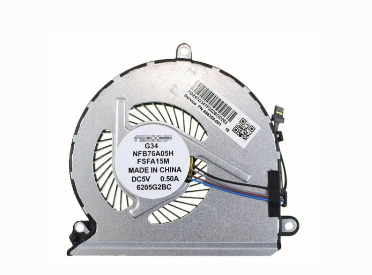 New HP 15-AU 15-AU016 15-AU023 856359-001 Lenovo V310-14ISK 15ISK NFB76A05H FSFA15M CPU Cooling Fan