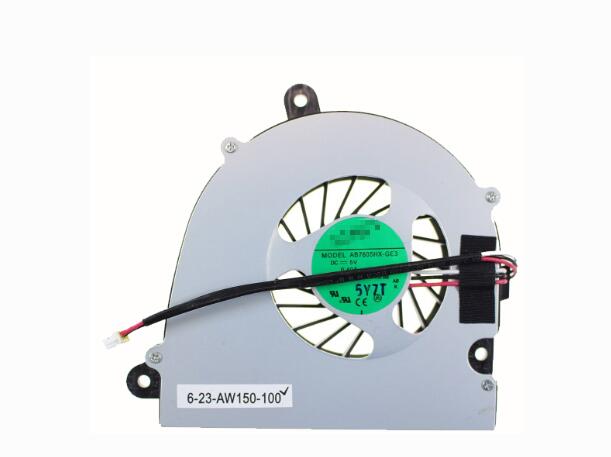 New Clevo W110 W110ER W150 W150HR W170 Terrans Force X11 K570N 6-23-AW150-100 AB7505HX-GE3 I7 CPU Cooling Fan