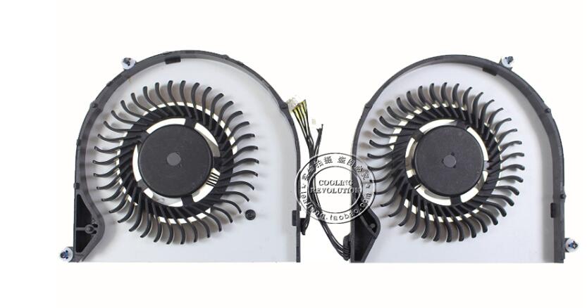 Set of 2pcs New IBM THINKPAD E450 E450C E455 E550 E550C E555 BAZA0707R5H Y002 Y003 CPU Cooling Fan