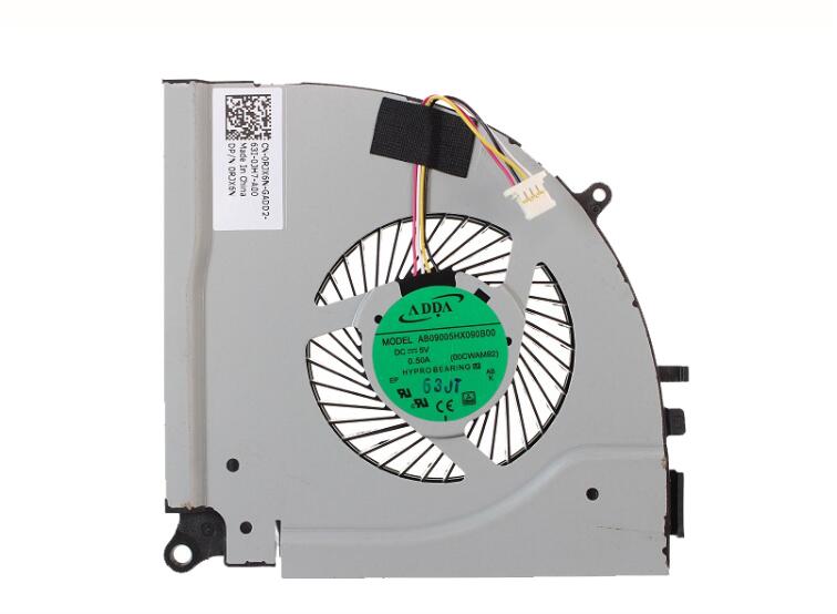 New DELL Inspiron I5 Ins15 7000 7557 7559 0RJX5N RJX5N ADDA AB09005HX090B00 00CWAM92 CPU Cooling Fan