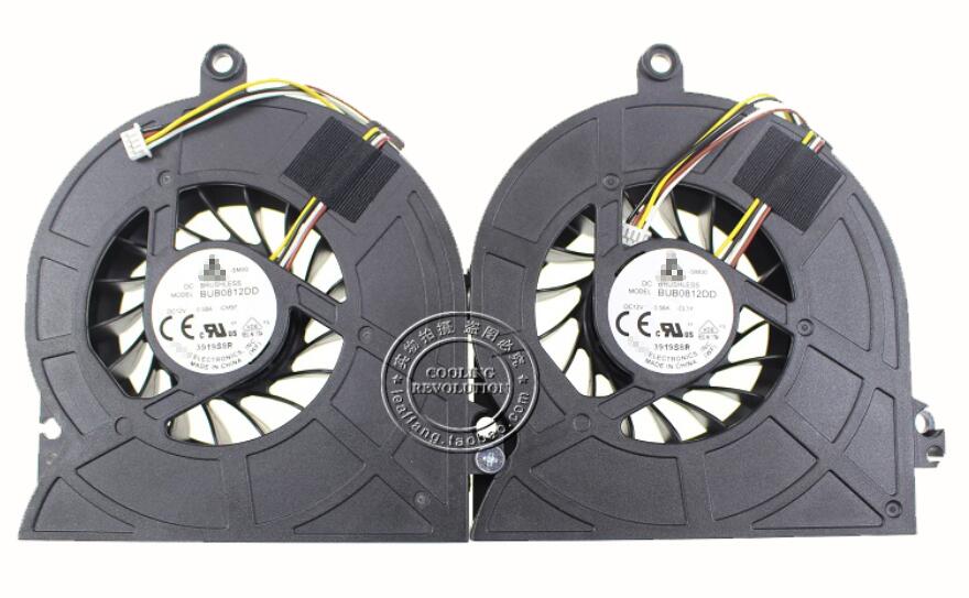 Set of 2pcs New Lenovo Ideacentre C560 G3220T AIO 90203581 BUB0812DD CM97 CL1Y DC28000DHD0 All In One PC Cooling Fan