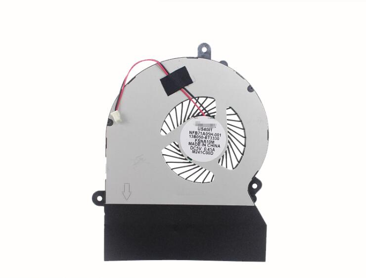 New Founder S400 US40II1 NFB71A05H-001 13B050-ET3330 FSNA10M DC5V 0.45A 2Pin 2Wire CPU Cooling Fan