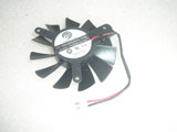 New Nvidia Dell GT640 GTX750 Ti 8500 8600gt GTX1050 Power Logic PLD06010S12H 55x55x10mm 55mm 2Pin Graphics Card Cooling Fan