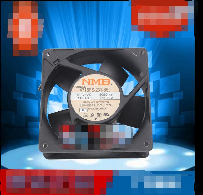 NMB 4715FS-23T-B50 D00 AC230V 50/60HZ 0.8/0.9A 12038 12CM 120MM 120*120*38MM Cooling Fan