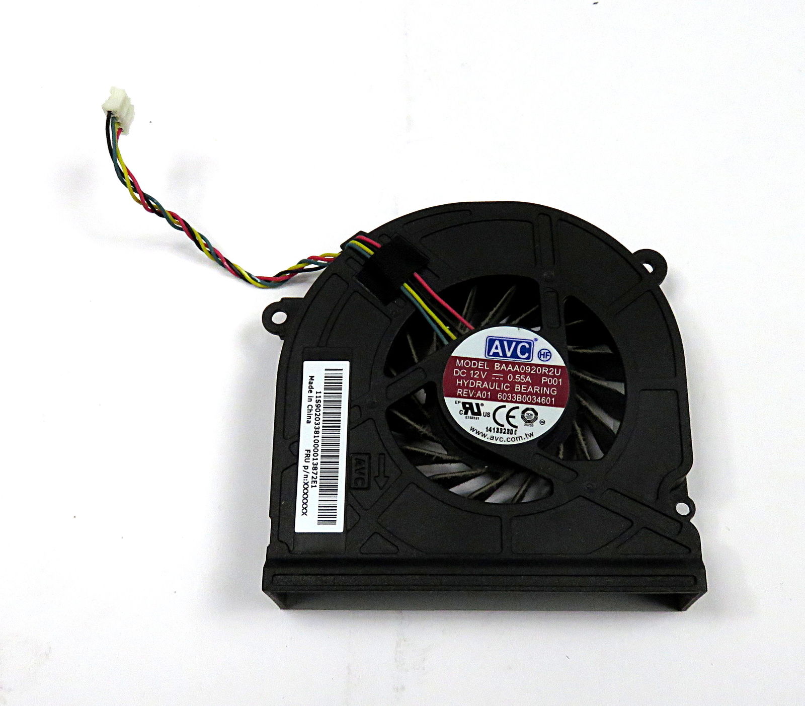 Lenovo B4040 B4030 B40-30 B40-40 B4050 6033B0038801 BAAA0920R2U P007 5F10F77361 DC12V 4Pin All In One Cooling Fan