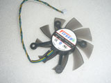 ASUS NVIDIA 9600 9800 GT250 GT240 GT640 GT450 Graphic Card FirstD FD8015U12D Cooling Fan