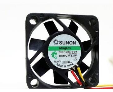 SUNON KDE1204PFVX 11.MS.AF.GN DC12V 1.8W 4010 4CM 40x40x10mm 40*40*10mm 3Pin Cooling Fan