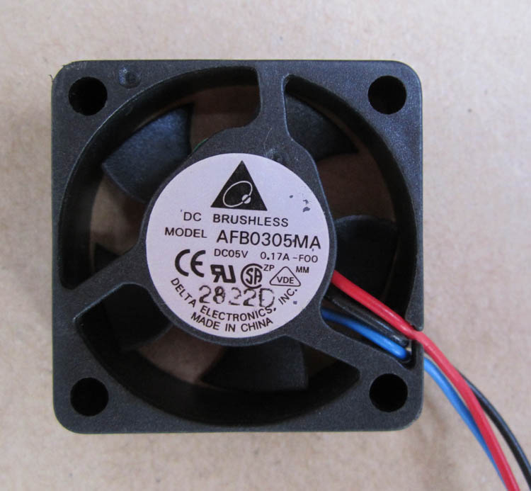 Delta AFB0305MA F00 FOO DC5V 0.17A 30mm 30x30x10mm 30*30*10mm 3CM 3010 3Wire 3Pin Cooling Fan