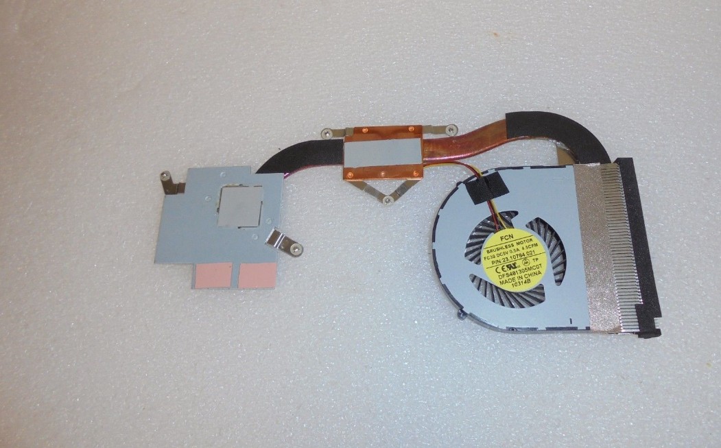 Dell Inspiron 3437 0N7H00 N7H00 60.44L02.001 DC5V 0.40A 3Wire 3Pin with Heatsink Cooling Fan