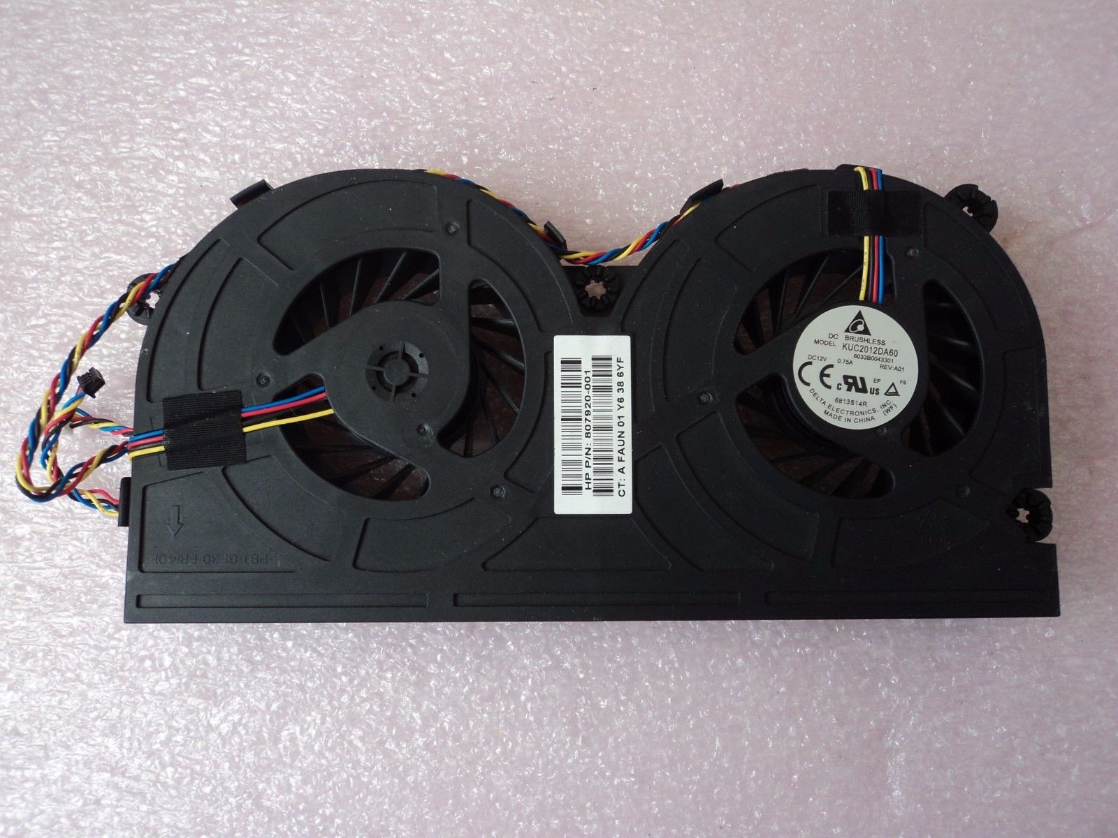 New HP EliteOne 800 G2 AIO 837359-001 807920-001 KUC2012DA60 6033B0043301 All In One Cooling Fan