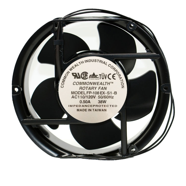 New Commonwealth FP-108EX-S1-B FP-108 EX-S1-B AC110V 50/60HZ 0.50A 38W Metal Case Cooling Fan