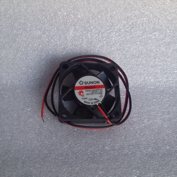 New SUNON KDE1204PFV3 11.MS.B981.A.GN DC12V 0.8W 40*40*10mm 40mm 40X40x10mm 2Wire Cooling Fan