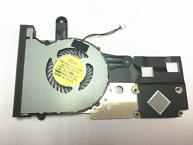 New Dell Inspiron 14 3452 3451 3451 FCN FG5T DC5V 0.5A 2.3CFM 023.10021.0002 A02 DFS501105FQ0T CPU Cooling Fan