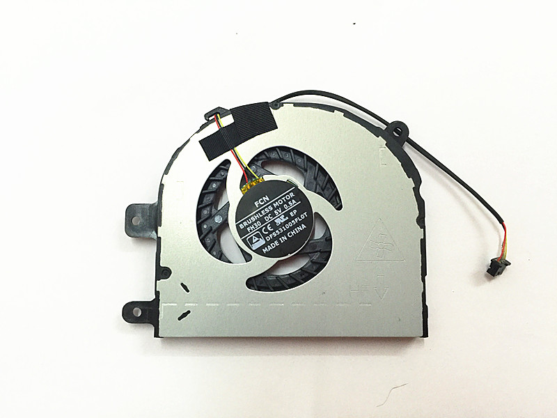 New Clevo N2503 6-31-n2503-102 FCN DFS531005FL0T FH30 6-31-N2503-102 3Pin DC5V CPU Cooling Fan