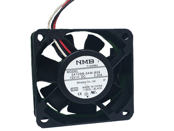 Engraving and milling machine NMB 2410SB-04W-B59 E50 DC12V 0.20A 6025 6CM 60mm 60x60x25mm 6Pin Cooling Fan