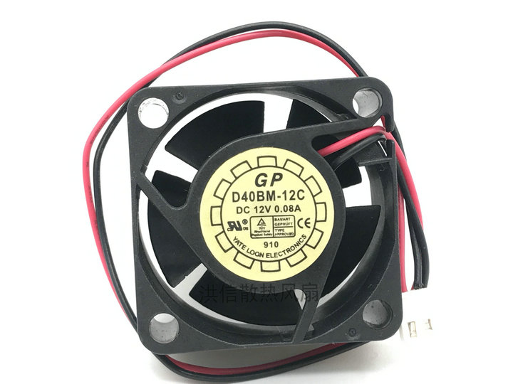 Y.L.FAN GP D40BM-12C DC12V 0.50A 4020 4CM 40x40x20mm 40mm Chip Set Cooling Fan