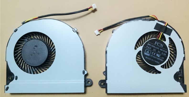 New HASEE T6Ti-X7 X5 Z7-SP7S1 Z7-SL7D3 Z7d2 R2 Z7M Z8 TERRANS FORCE T5 T57 Z7 T5S CPU Cooling Fan