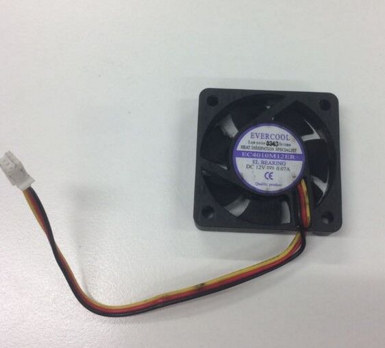 EVERCOOL EC4010M12ER EC 4010 FSY40B12M FSY40S12M DC12V 0.07A 0.84W 4CM 40MM 40X40X10MM 3pin Cooling Fan