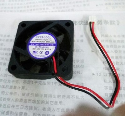 EVERCOOL EC4010TH12E DC12V 0.12A 4010 4CM 40MM 40X40X10mm 40*40*10mm 2pin Cooling Fan