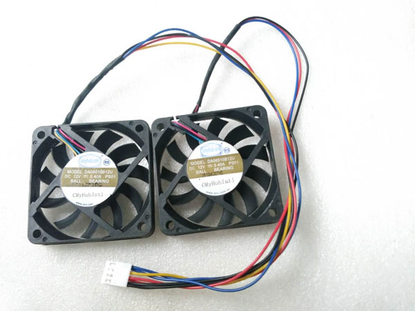 Shuttle XH170V Slim PC Workstation SA61O2U SA6102U DA06010B12U 62RTDH1100-4701 HD110 API 4Pin Cooling Fan