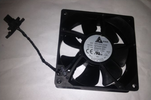 HP Z600 Delta QFR0812SH 8S30 SPS 495659-001 Workstation PC Computer Cooling Fan