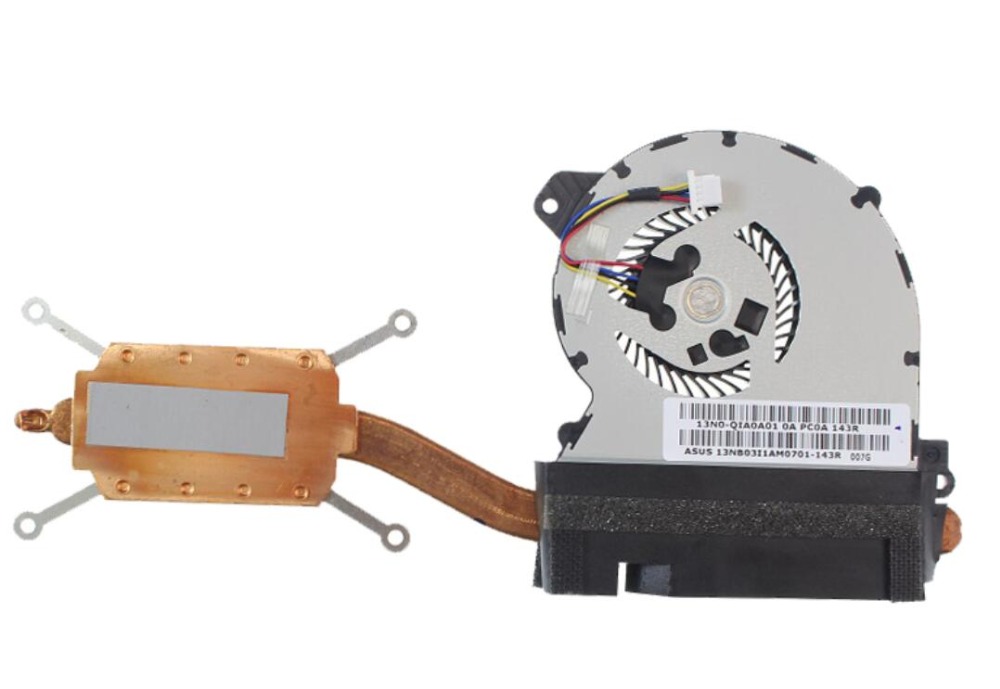 New ASUS TX201 TX201LA TX201LAF 11.6 inch E233037 UDQFRYH91DAS 13NB03I1AM0701 13N0-QIA0A01 CPU Heatsink Cooling Fan