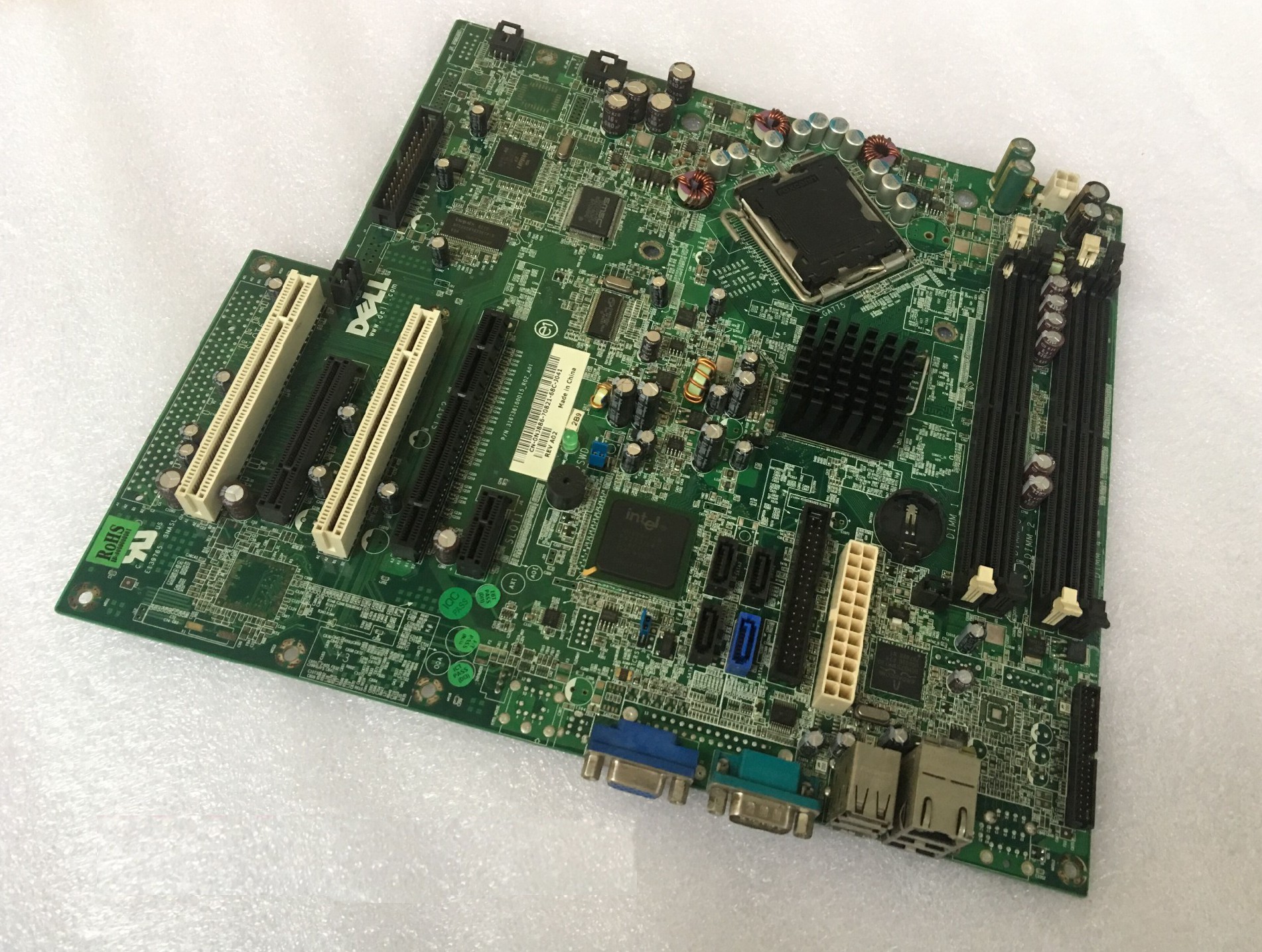 Dell PowerEdge 430SC SC430 0M9873 0NJ886 M9873 NJ886 Server Workstations Mainboard Motherboard