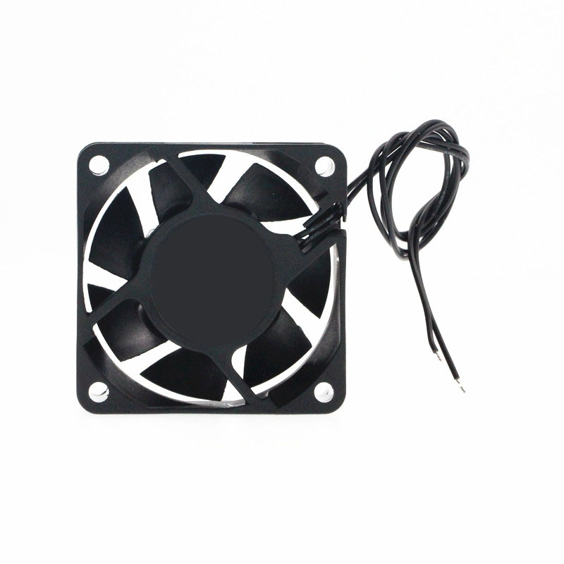 High-quality Dual voltage AC110-220V 5500RPM 6025 6CM 60mm 60x60x25mm 2Wire Double Ball Bearing Bracket Cooling Fan