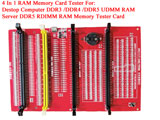 4In1 Repair Desktop Computer Mainboard DDR3&DDR4&DDR5 UDMM Server DDR5 RDIMM RAM Memory Diagnostic Analyzer Tester Card